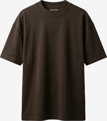 UNORGANIZED BRAND Shirt 'SCHWERES COMFORT T15' in Braun: Vorderseite