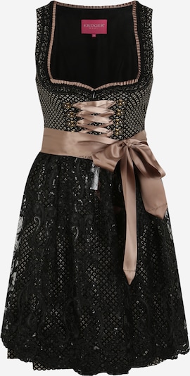 Krüger Madl Dirndl in Rose gold / Black, Item view