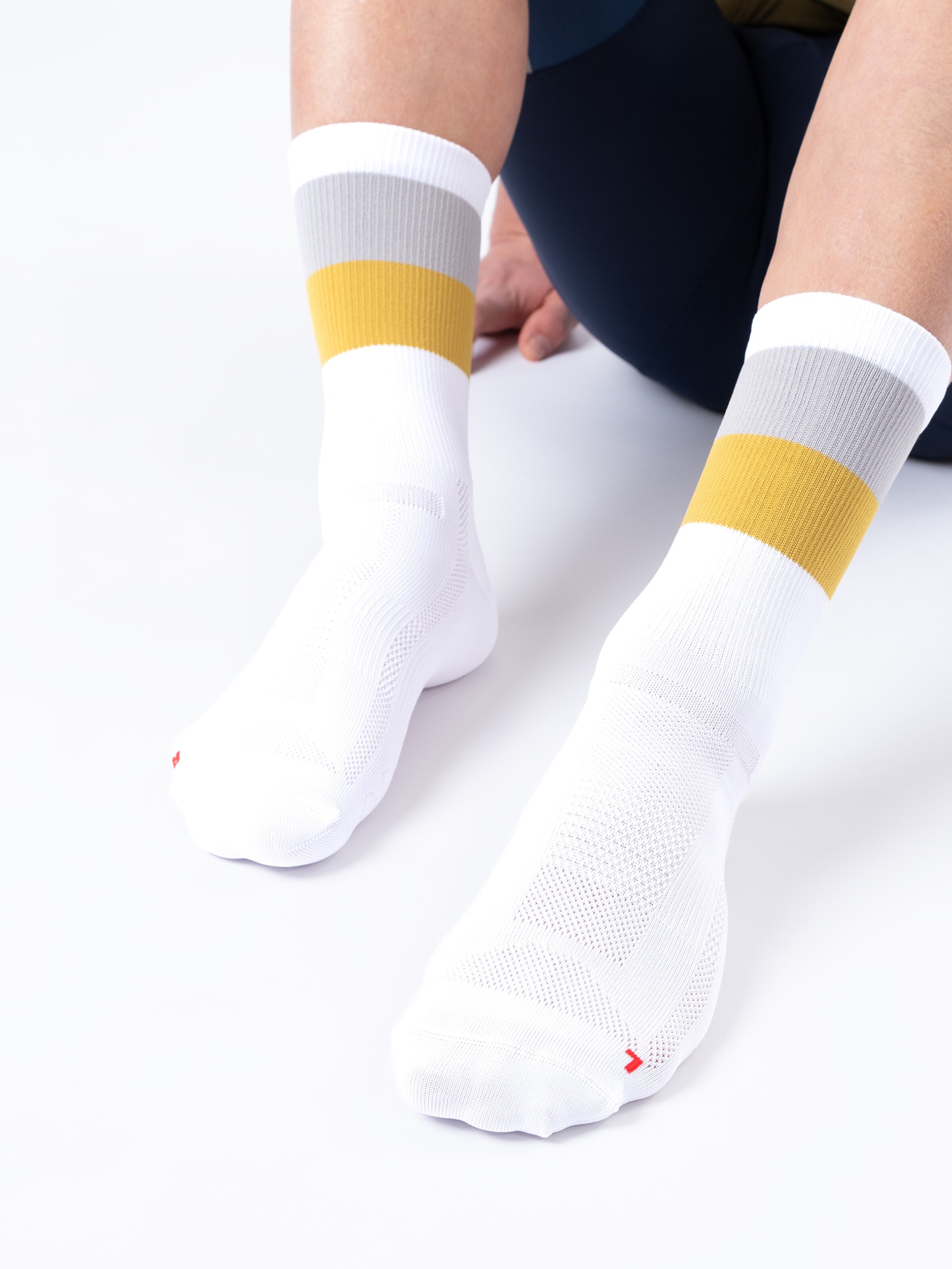 Chaussettes de sport 'Rennrad' Occulto en blanc