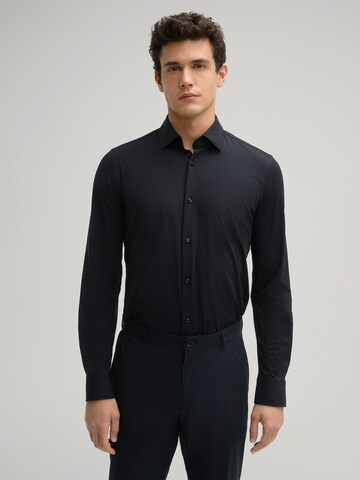JOOP! Slim fit Button Up Shirt 'Pit' in Blue: front