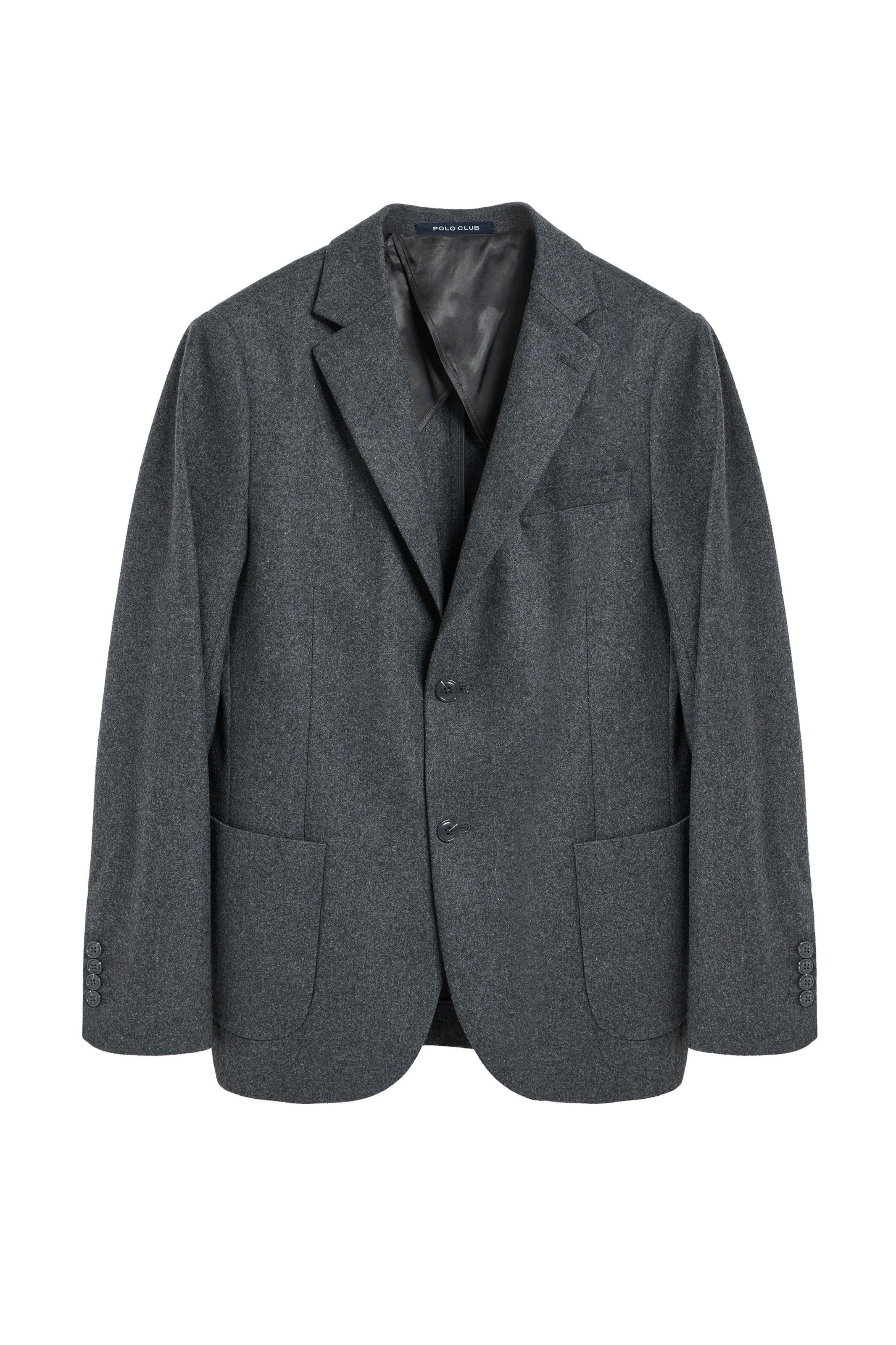 Polo Club Regular Fit Sakko in Grau: Vorderseite