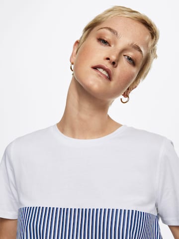 T-shirt 'RAYA' MANGO en blanc