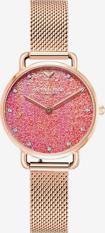 Victoria Hyde Analog Watch in Gold: front