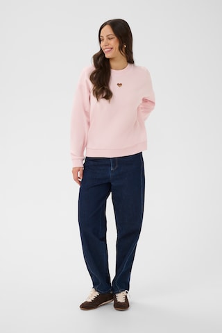 SAINT TROPEZ Sweatshirt 'NachinaSZ' i pink