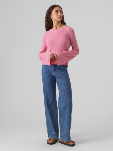 VERO MODA Sweater 'LEXSUN' in Pink