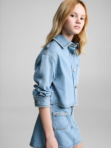 MANGO KIDS Přechodná bunda 'Bruna' – modrá
