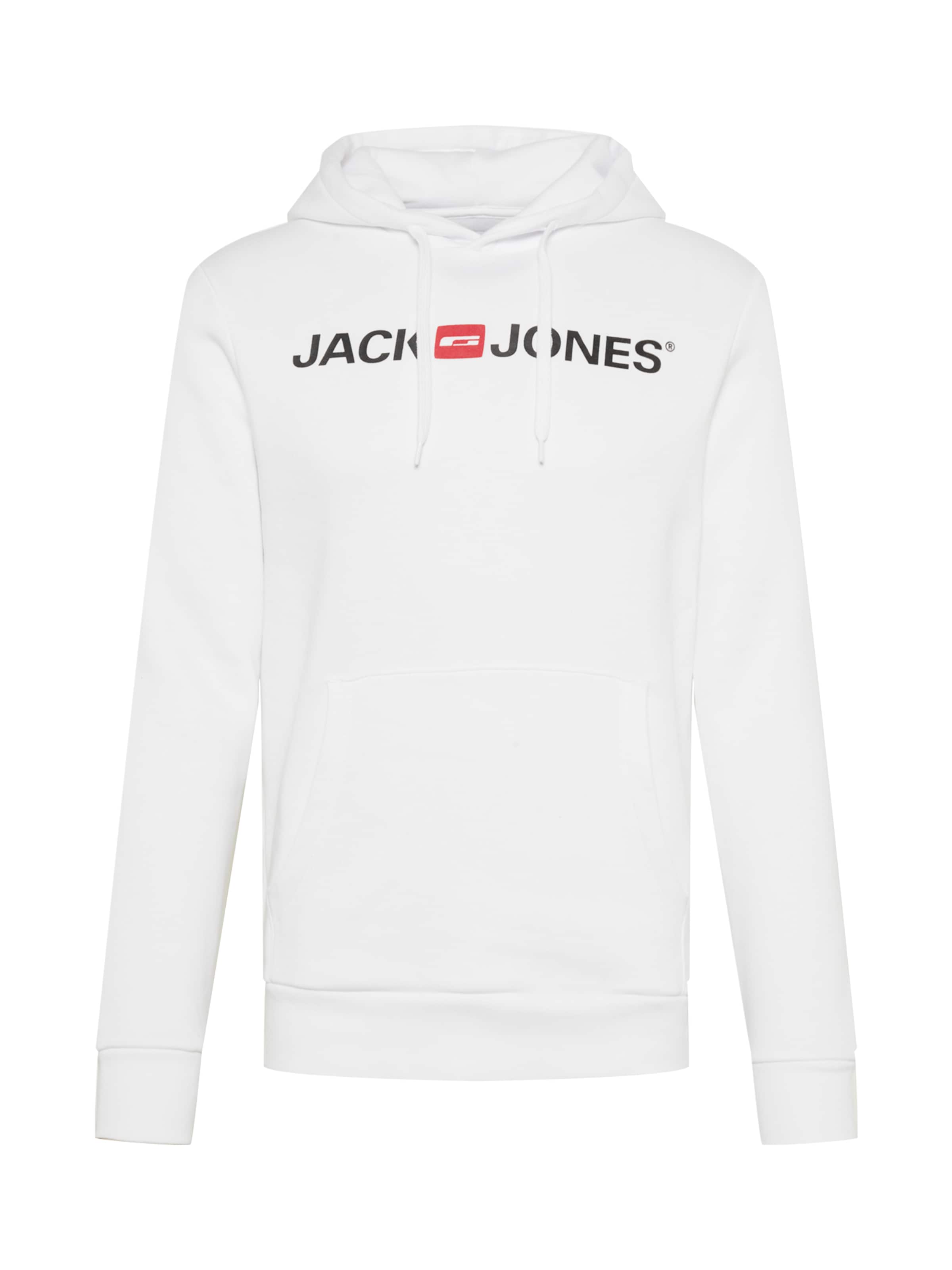 Abbigliamento Più sostenibile JACK & JONES Felpa in Bianco Abbigliamento Più sostenibile JACK & JONES Felpa in Bianco