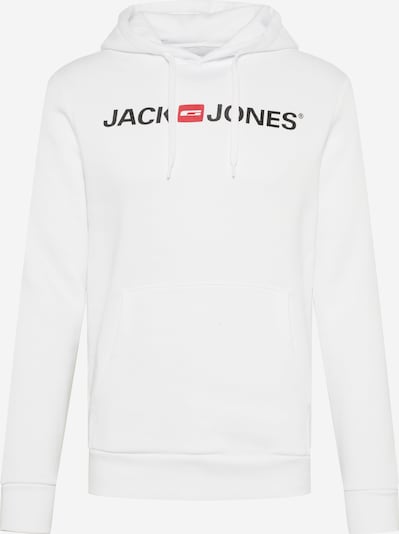 JACK & JONES Mikina - červená / čierna / biela, Produkt