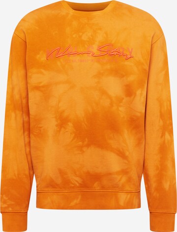 QS Sweatshirt in Orange: predná strana