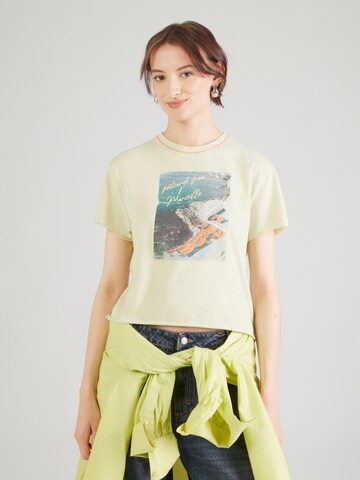 TOPSHOP Тениска 'CHRISTINA' в зелено: отпред