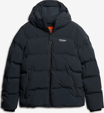Superdry Winter Jacket in Blue: front
