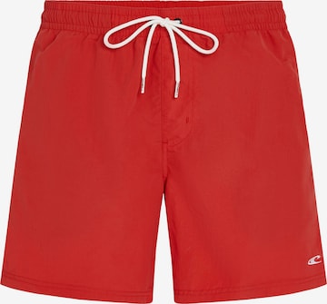Pantaloncini da bagno 'Vert 16' di O'NEILL in rosso: frontale