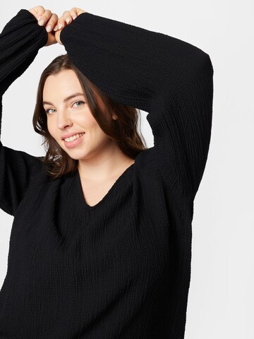 Vero Moda Curve Tričko 'LEI' - Čierna