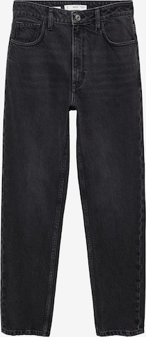 MANGO Regular Jeans 'mom 2000' in Zwart: voorkant