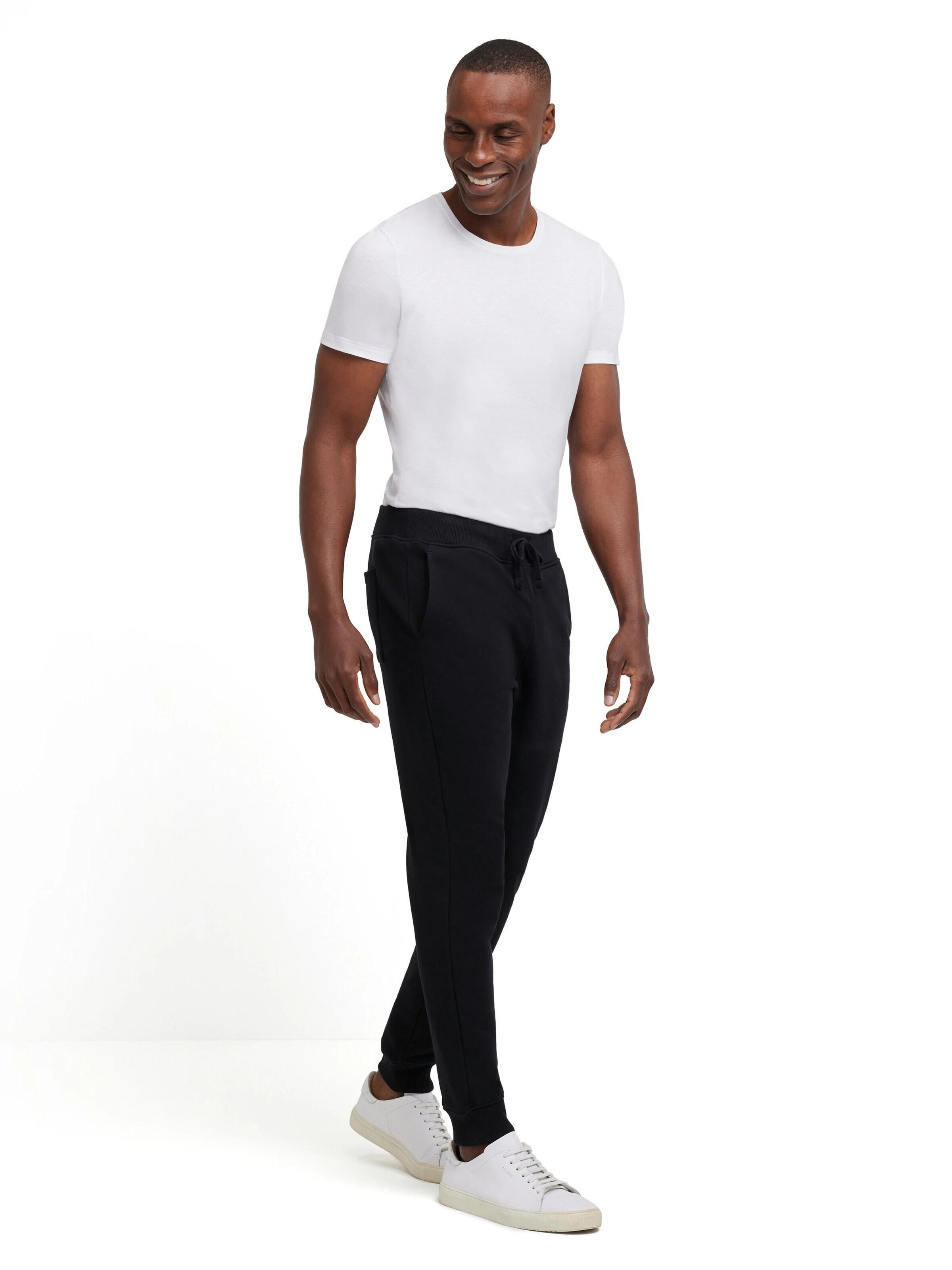 FALKE Regular Workout Pants 'Sweat' in Black