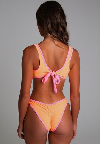 Moda Minx Triangel Bikinitop in Orange