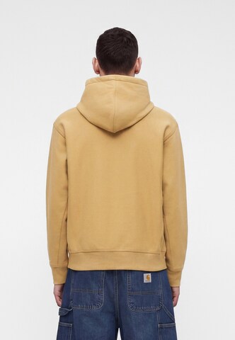 Carhartt WIP Sweatshirt 'American Script' i beige