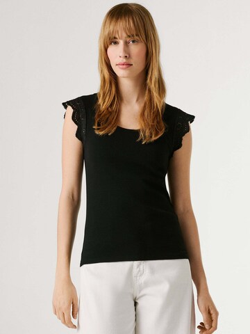 Pepe Jeans T-Shirt 'Mireya' in Schwarz: Vorderseite