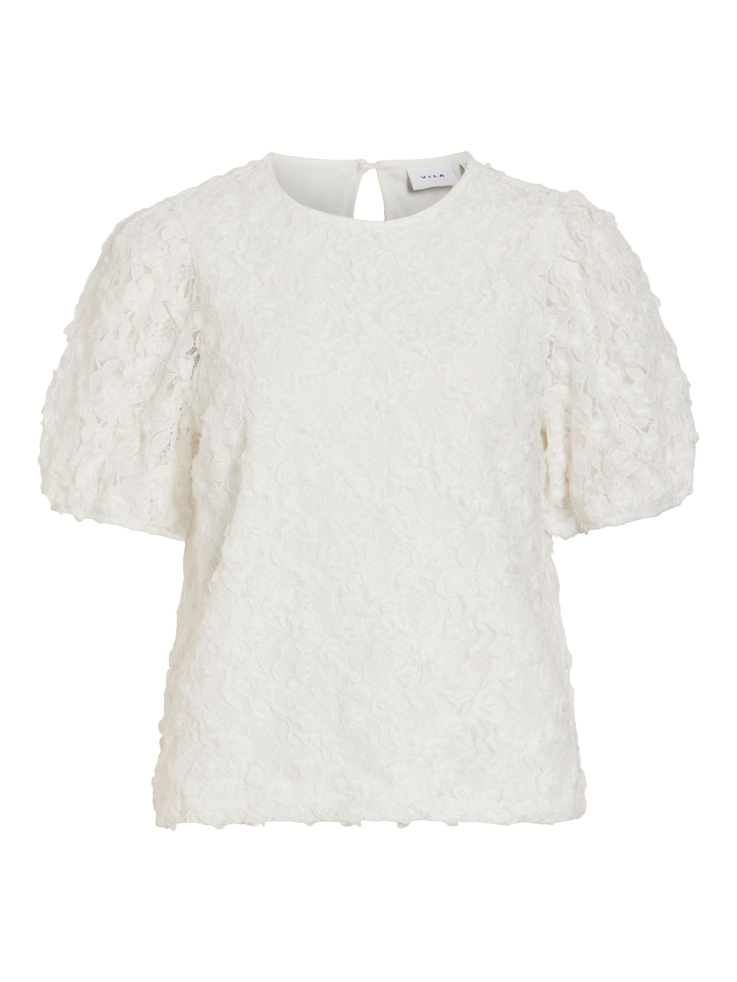 Camicia da donna 'VISasha' di VILA in bianco: frontale