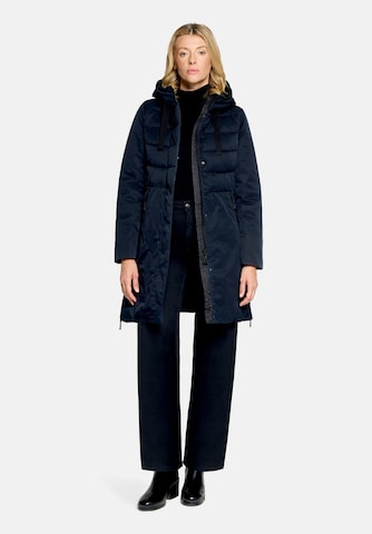 Amber & June Winterjacke Kunstdaune in Blau