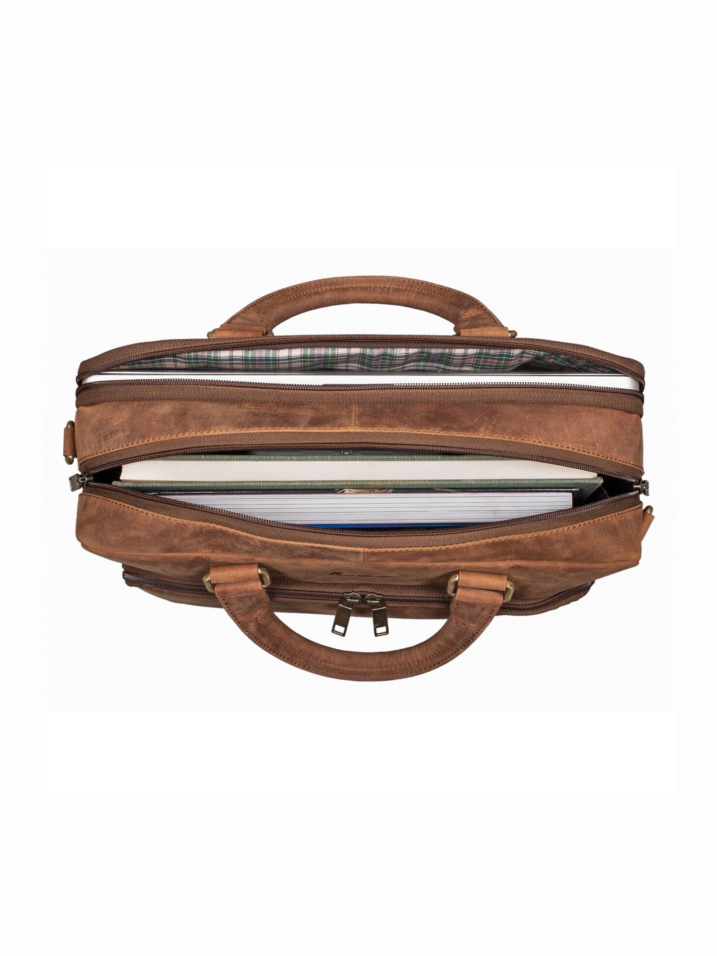 Benthill Briefcase in Brown