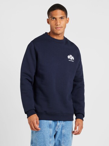 Felpa di TOMMY HILFIGER in blu: frontale