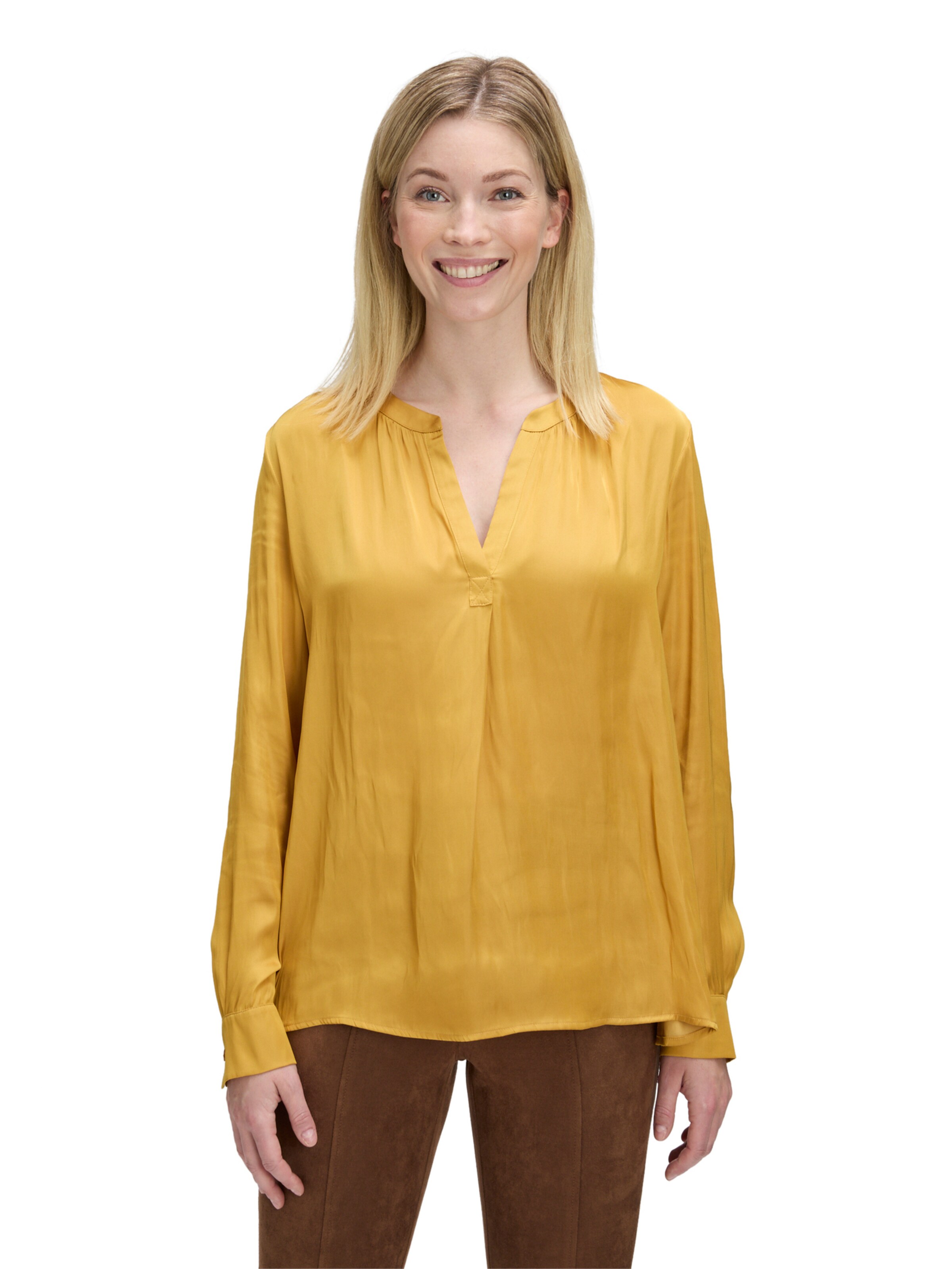 Betty Barclay Blouse in Yellow: front