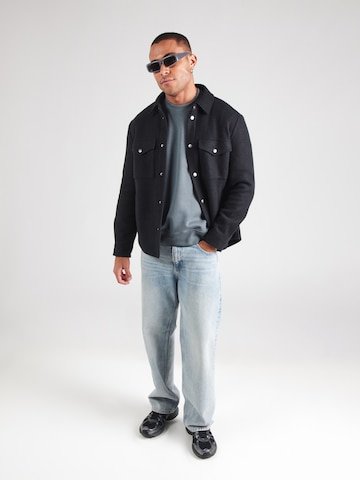 JACK & JONES Sweatshirt 'JJEUrban Edge' in Blauw