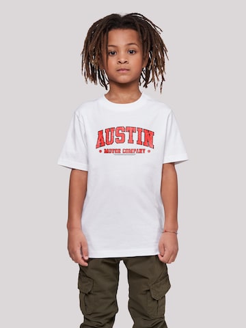 F4NT4STIC Shirt 'British Motor Heritage Austin Motor Company' in Wit: voorkant