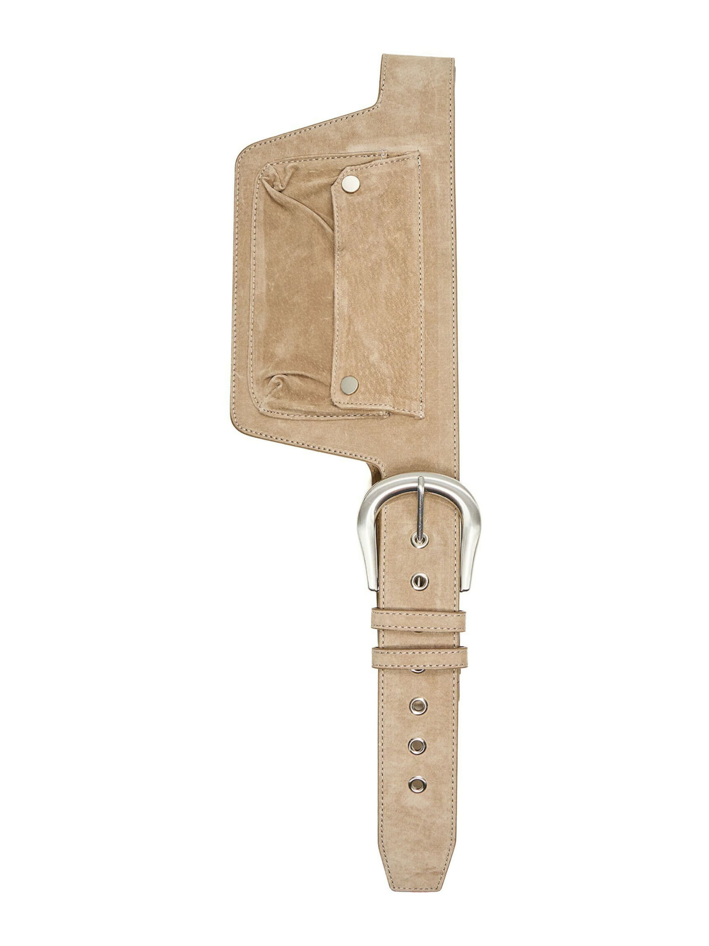 Bershka Belt 'REAL' in 85 in Beige, Item view