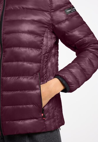Frieda & Freddies NY Between-Season Jacket 'Wenda 2' in Purple