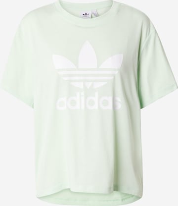 ADIDAS ORIGINALS Shirt in Green: front