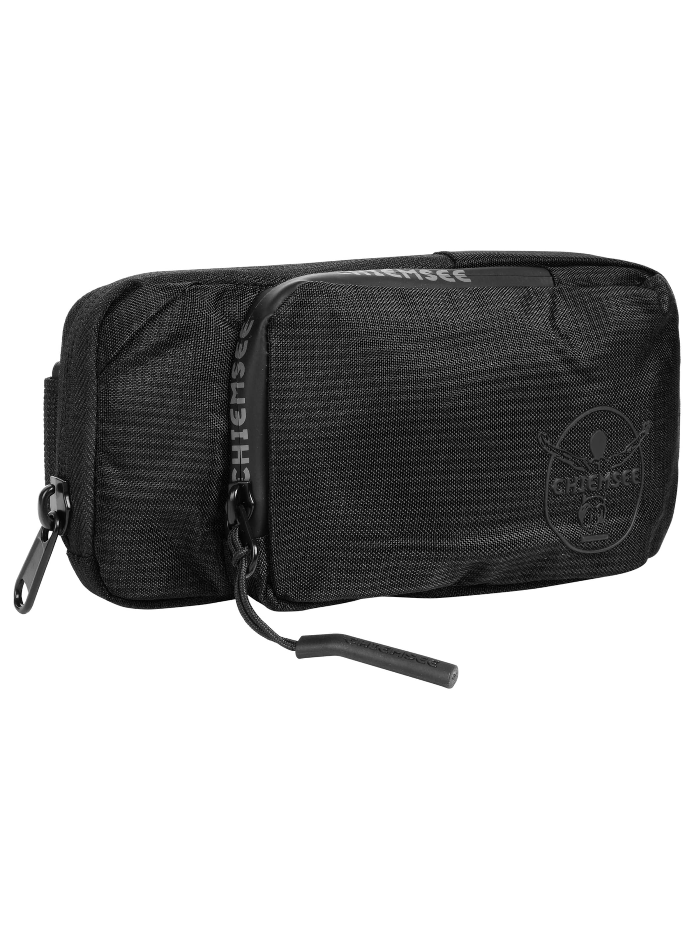 CHIEMSEE Belt bag 'LIGHT N BASE' in Black