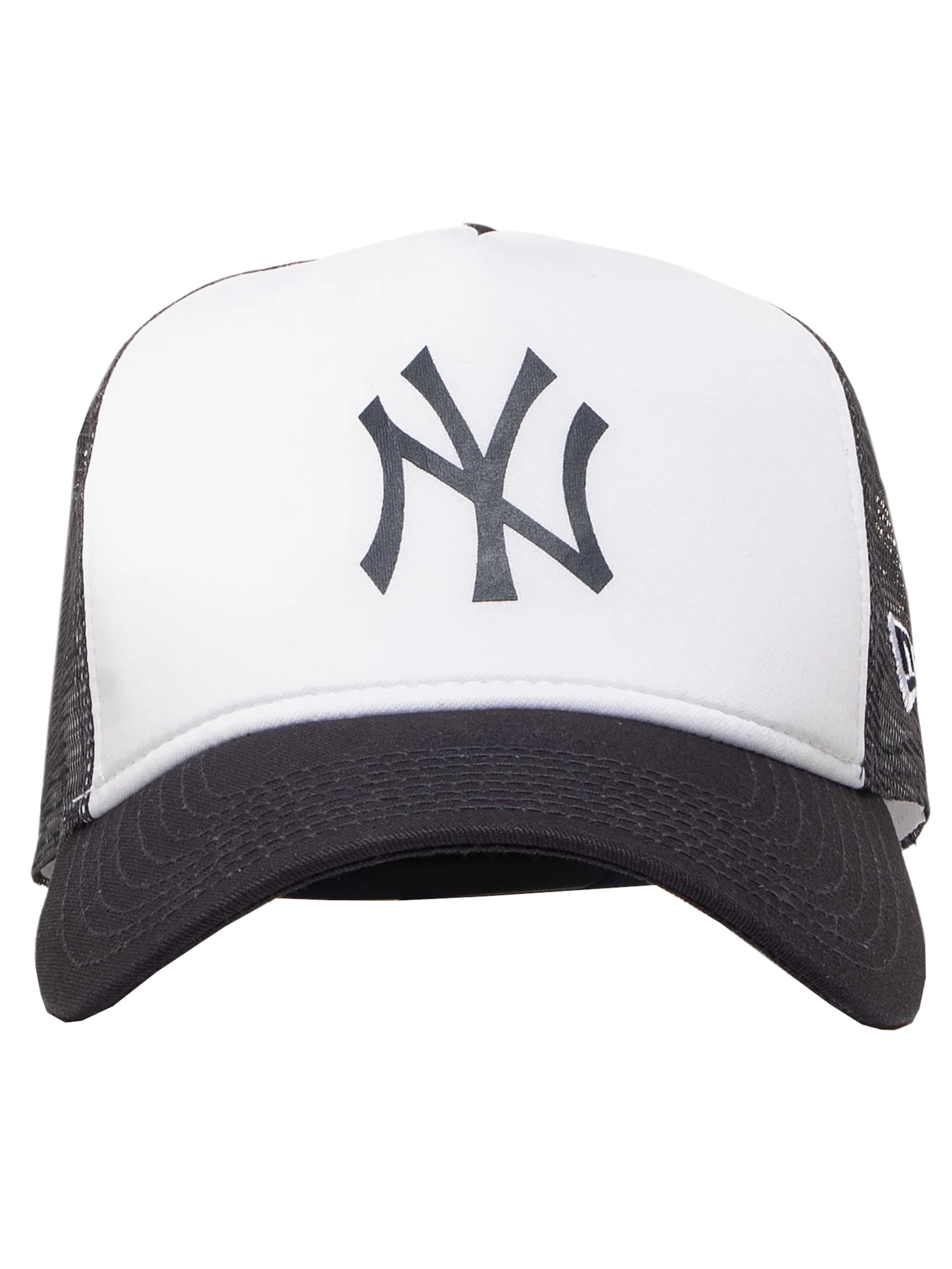 NEW ERA Kšiltovka 'New Era Team Block New York Yankees MLB' – bílá