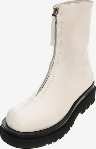 Jeffrey Campbell Laarzen 'Dozed' in Wit: voorkant