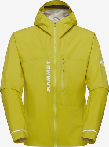 MAMMUT Outdoor jacket 'AENERGY' in Yellow: front