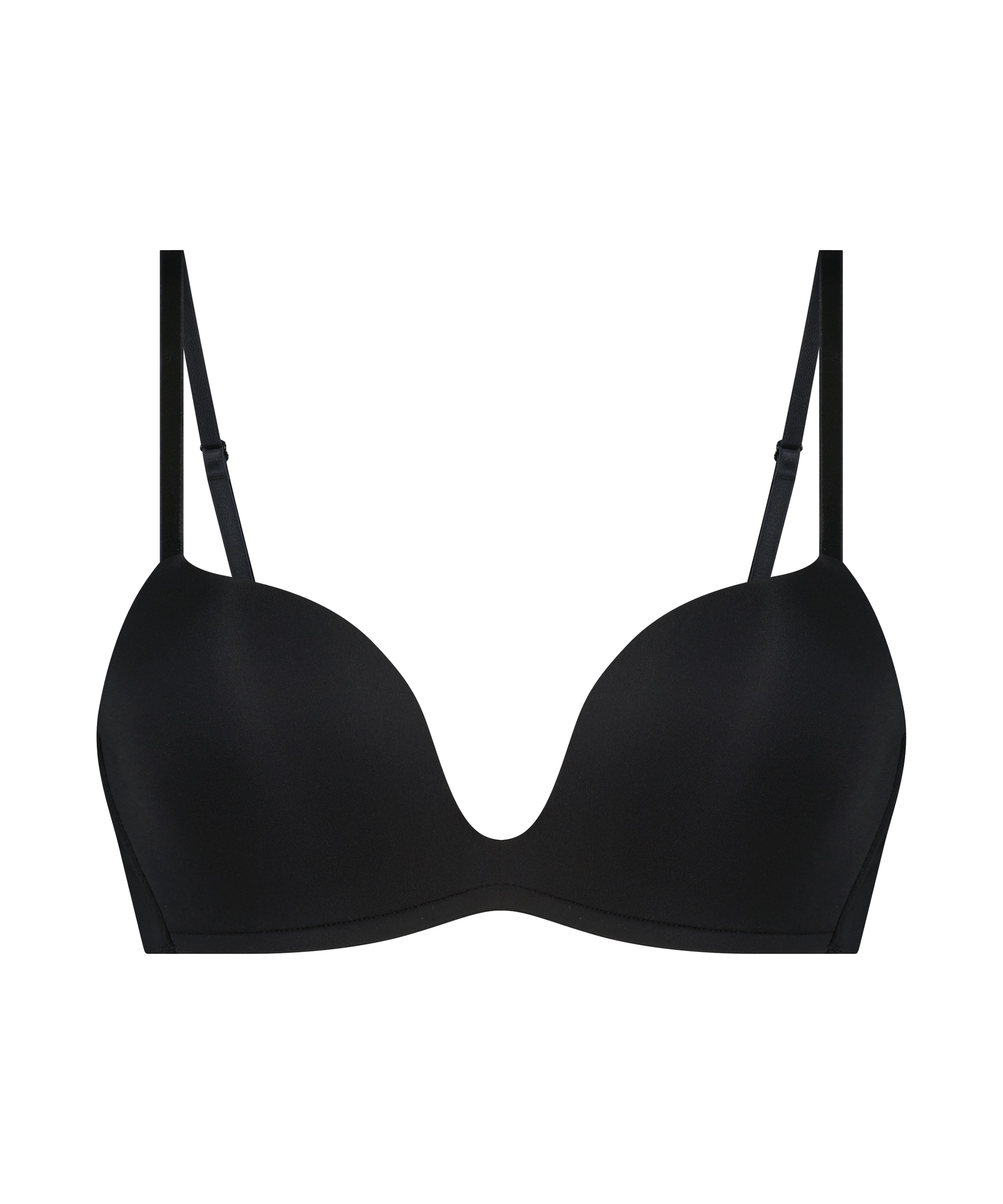 Hunkemöller Bra in Black: front