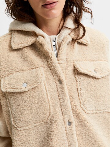 Gilet 'Jany' SELECTED FEMME en beige