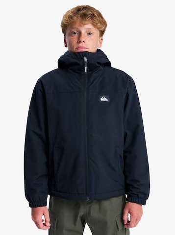 QUIKSILVER - Casaco outdoor 'OVER WARM' em preto: frente