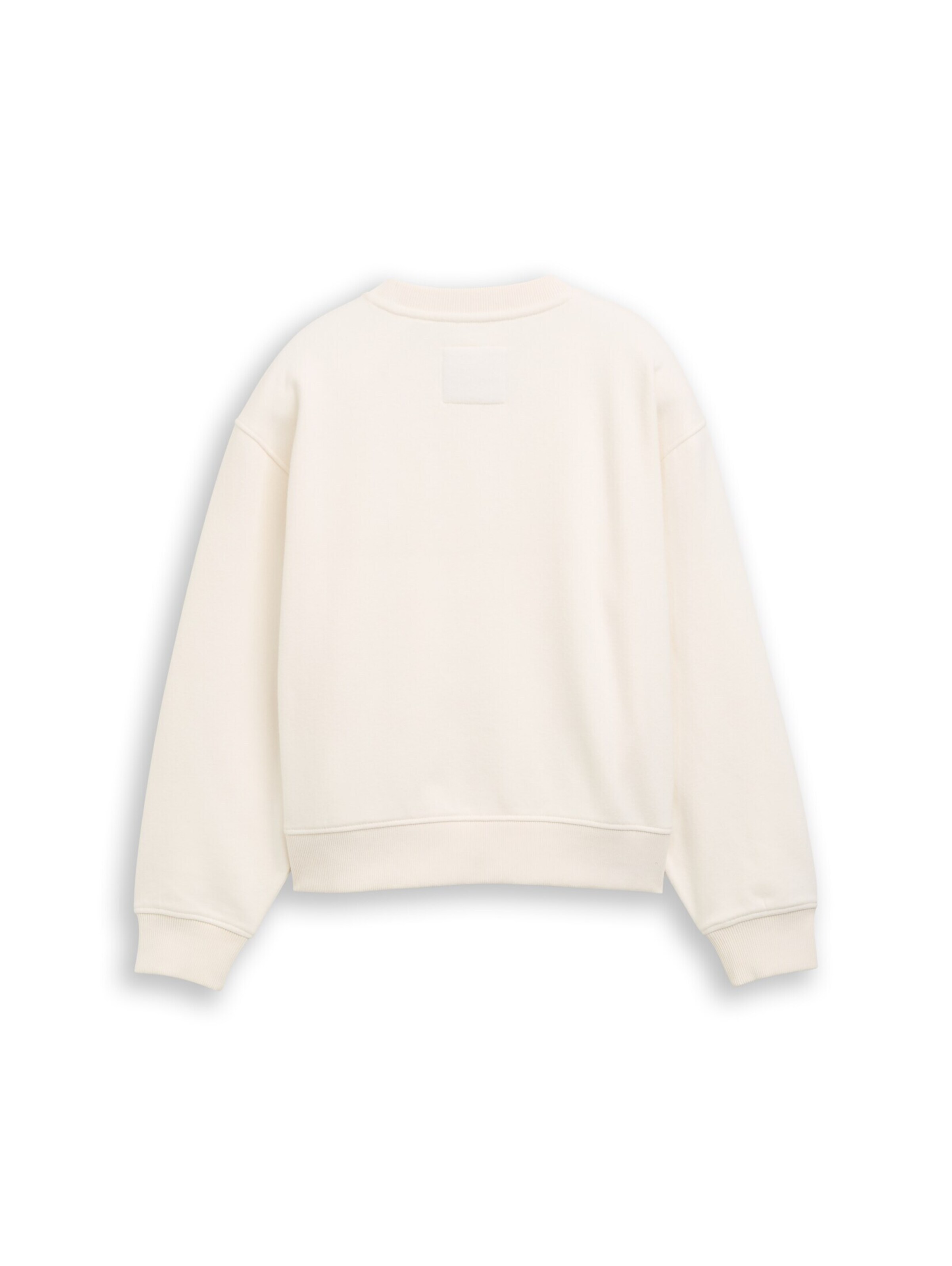 TOM TAILOR Sweatshirt in Beige
