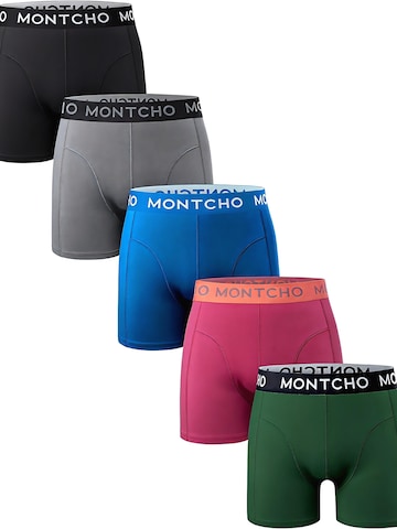 Montcho Boxershorts 'Dazzle' in Rood: voorkant
