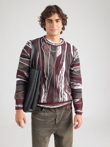 Pullover di Carlo Colucci in rosso: frontale