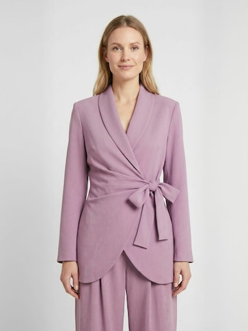 Veste mi-saison ' Sally ' Opal Studio en violet : devant
