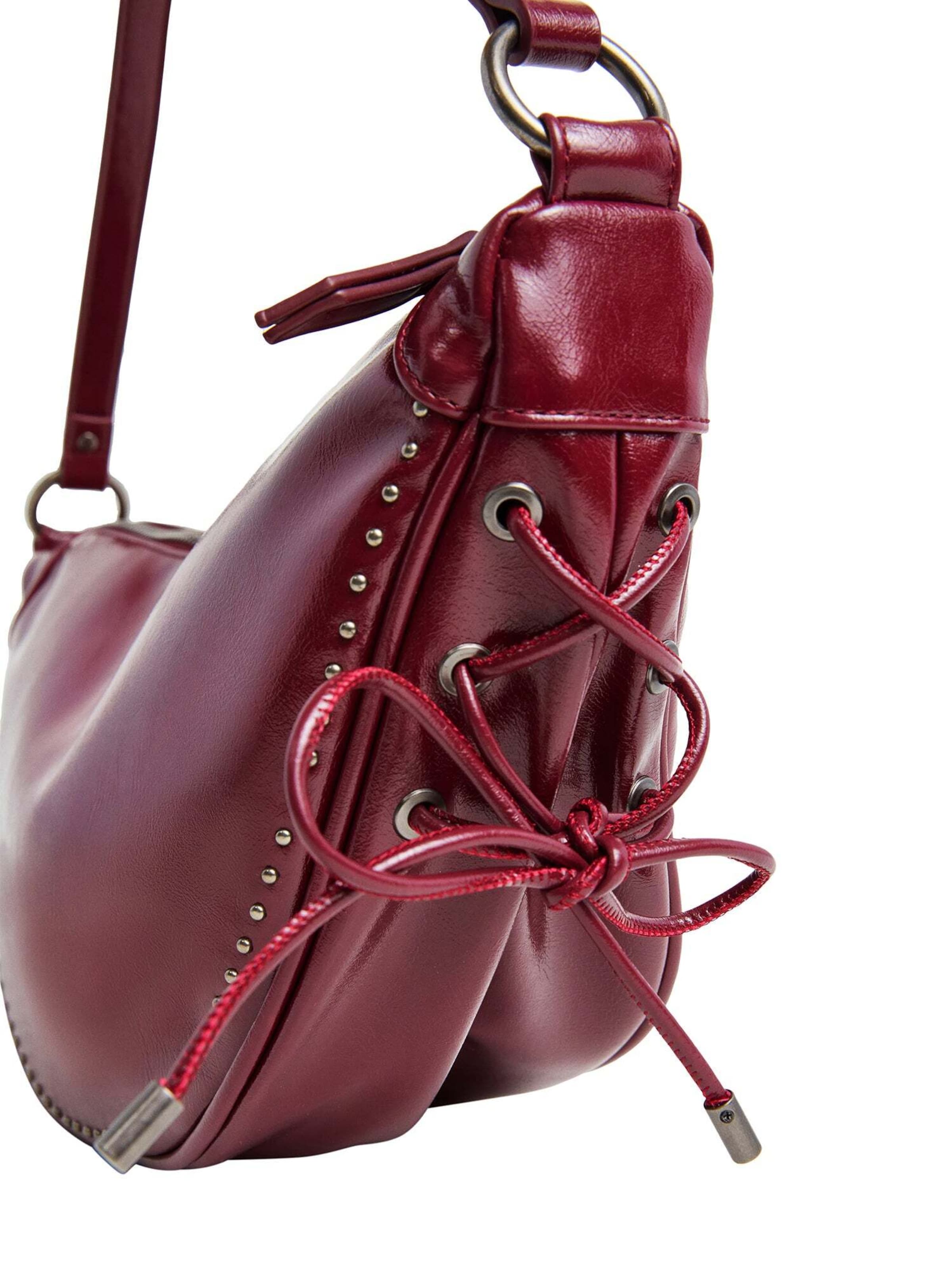 Borsa a spalla 'Hannah Lace' di Pepe Jeans in rosso