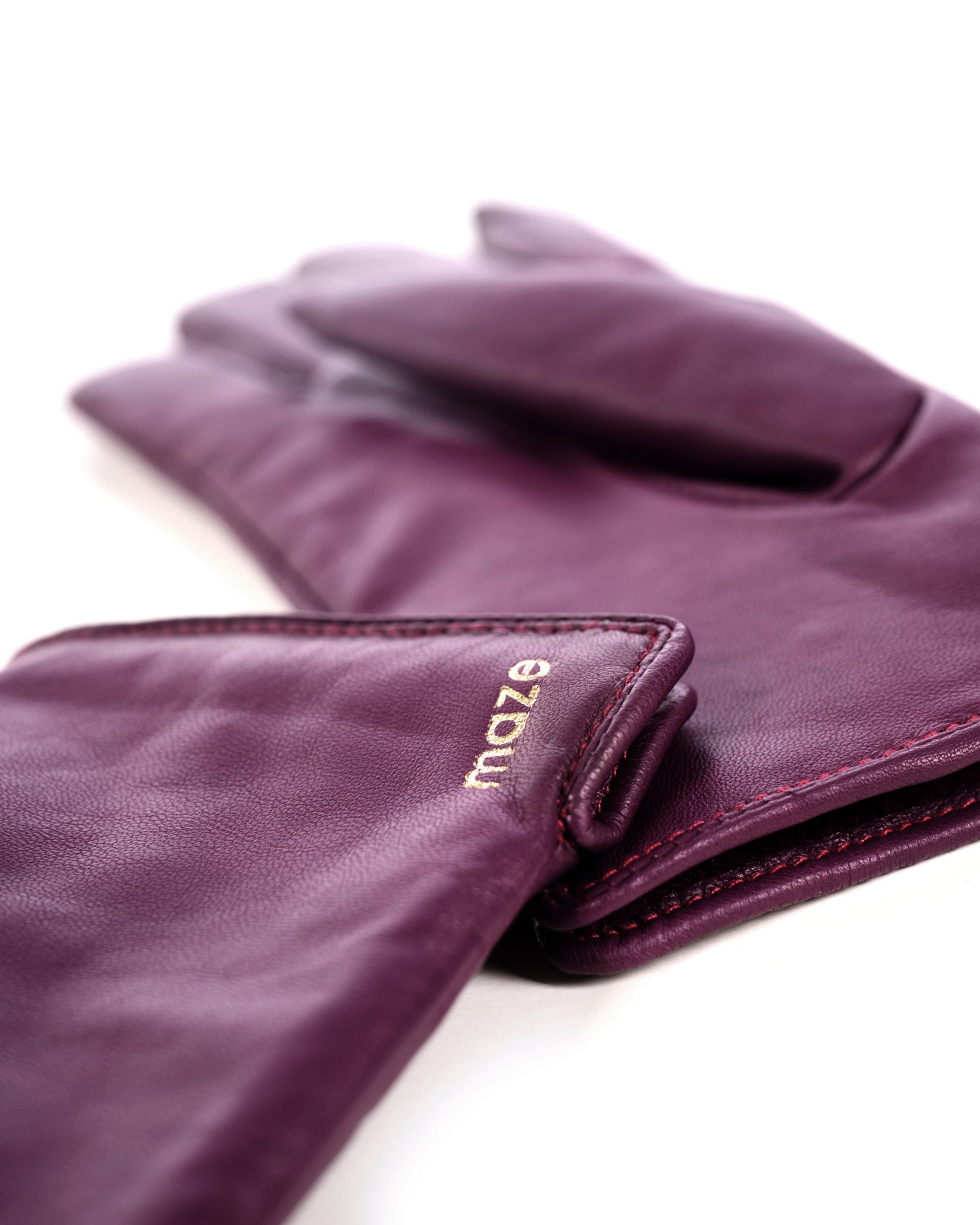 Maze Vingerhandschoenen in Lila