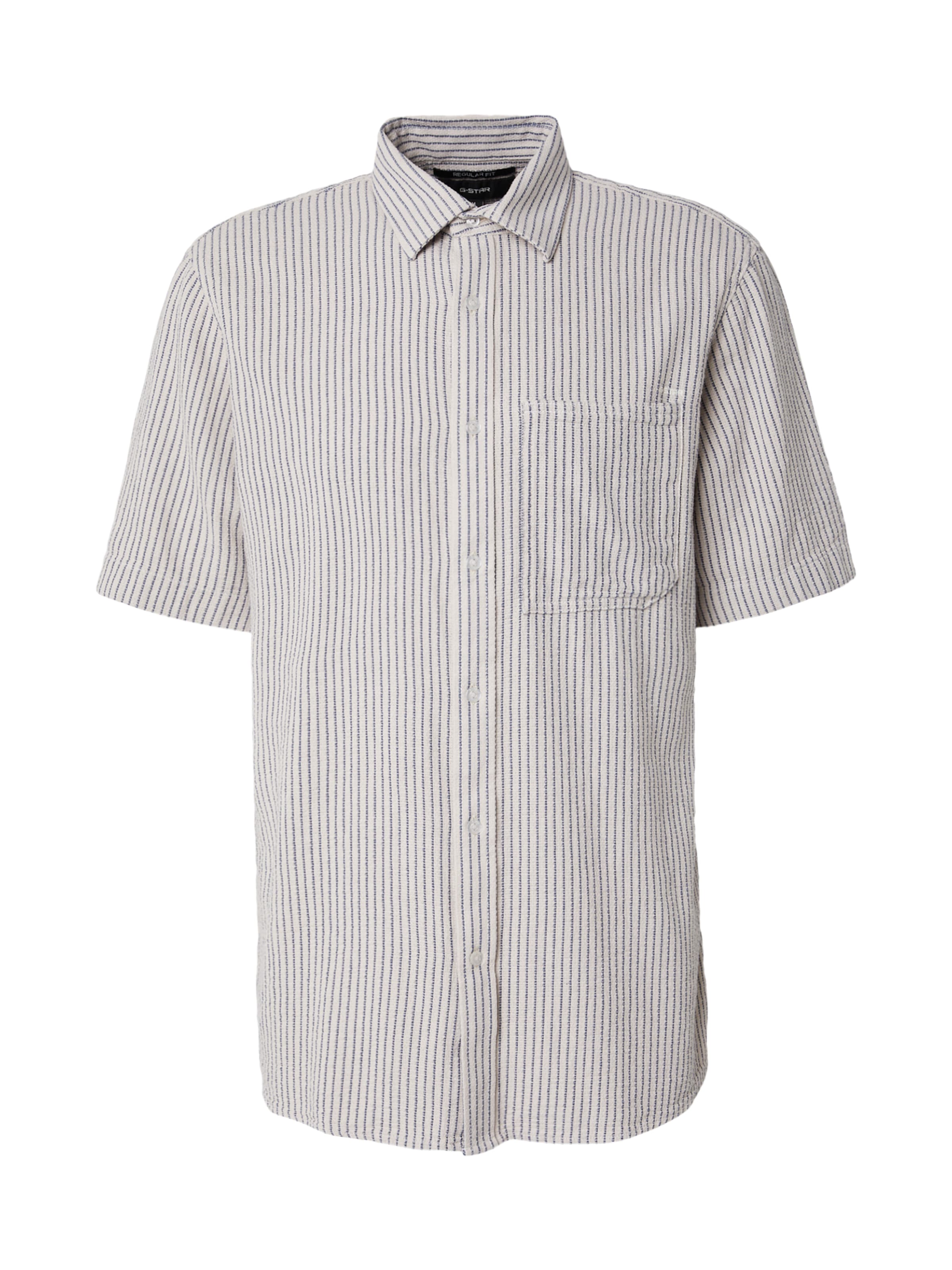 G-STAR - Ajuste regular Camisa en azul: frente