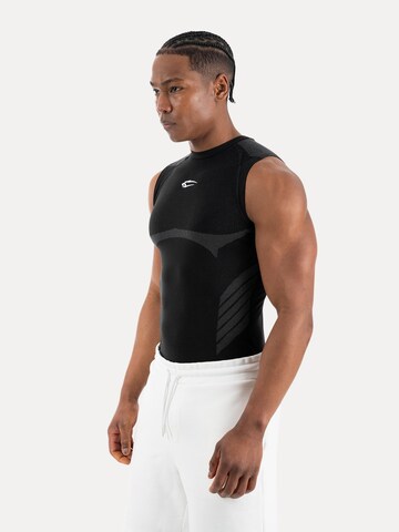 Smilodox Compression Tank Top Carnos in Schwarz