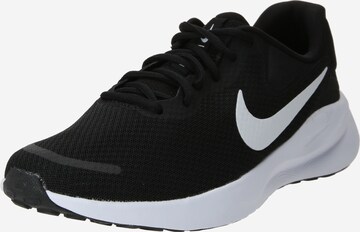 Chaussure de course 'Revolution 7' NIKE en noir : devant