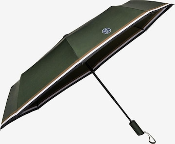 BOSS Paraplu 'Pocket umbrella Varsity' in Zwart: voorkant