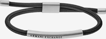 ARMANI EXCHANGE Bracelet in Black: front